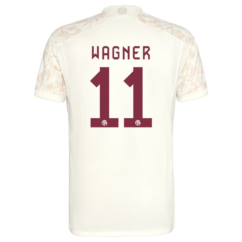 Hombre Camiseta Ricardo Wagner #11 Blanquecino Equipación Tercera 2023/24 La Camisa México