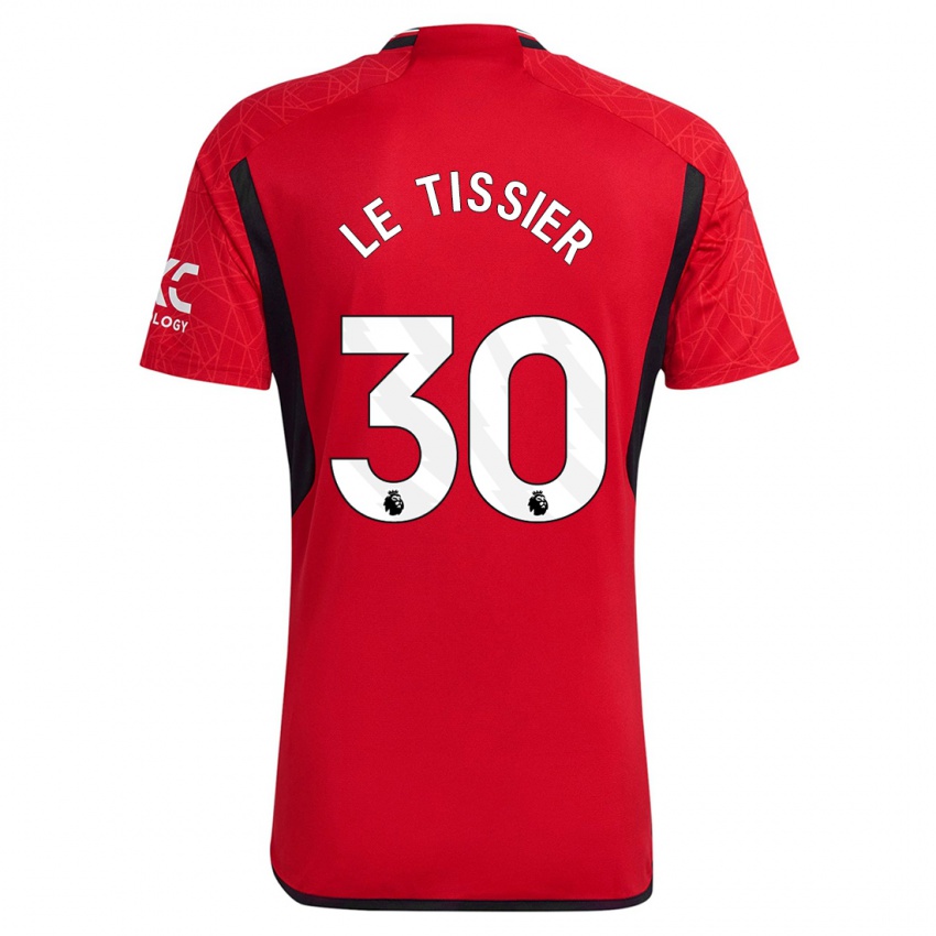 Mujer Camiseta Maya Le Tissier #30 Rojo 1ª Equipación 2023/24 La Camisa México