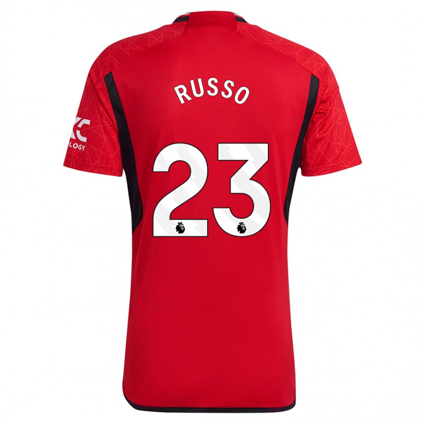 Mujer Camiseta Alessia Russo #23 Rojo 1ª Equipación 2023/24 La Camisa México