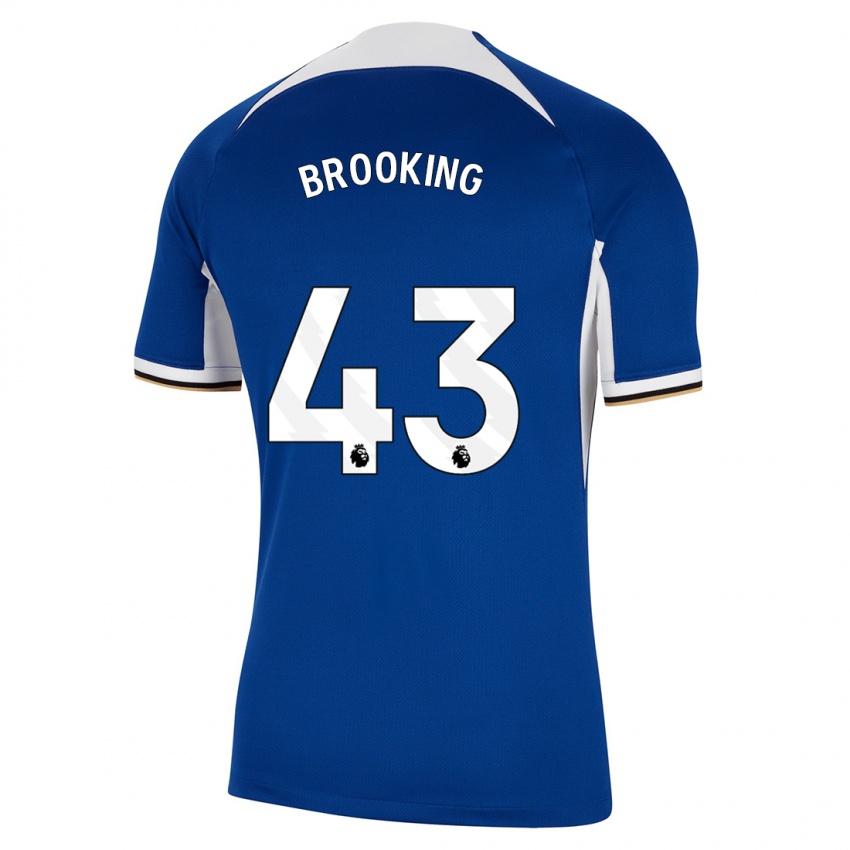 Mujer Camiseta Josh Brooking #43 Azul 1ª Equipación 2023/24 La Camisa México