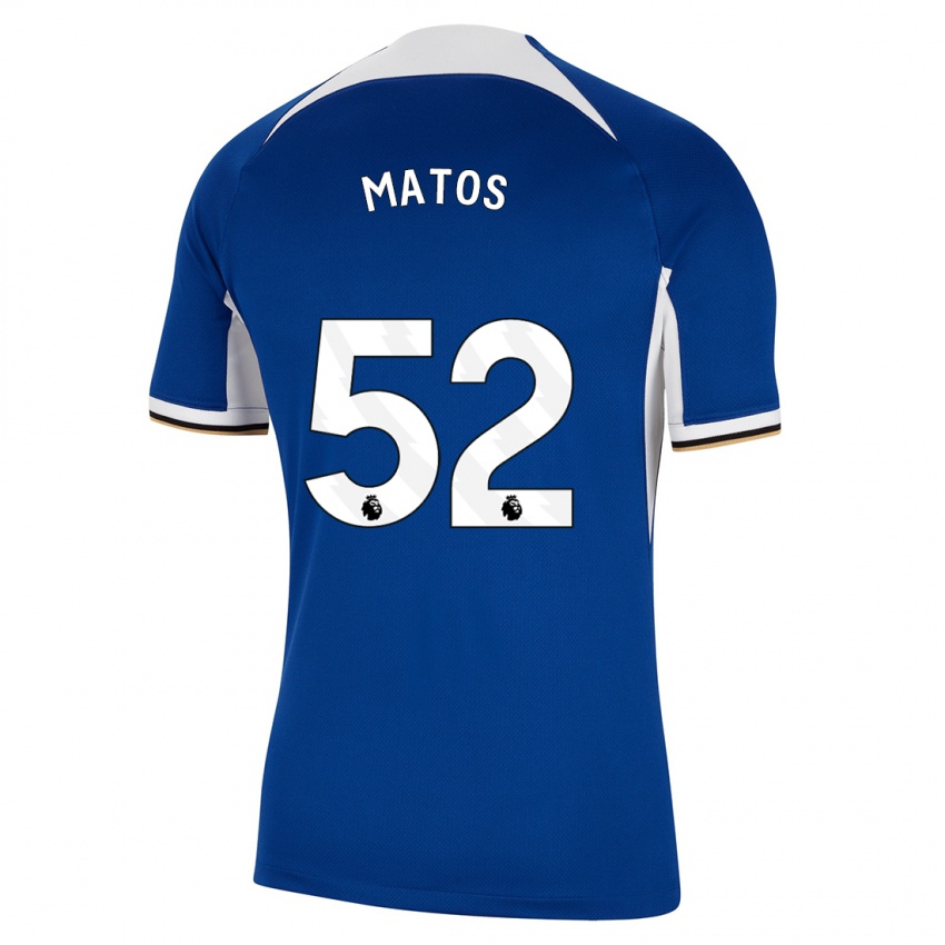 Mujer Camiseta Alex Matos #52 Azul 1ª Equipación 2023/24 La Camisa México