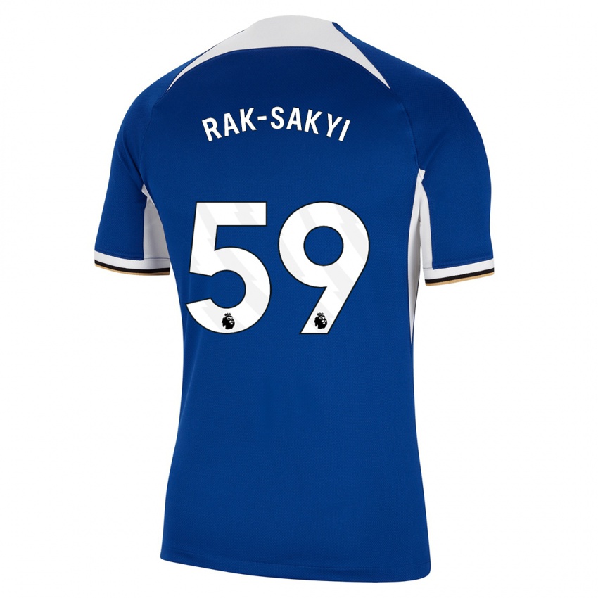 Mujer Camiseta Sam Rak-Sakyi #59 Azul 1ª Equipación 2023/24 La Camisa México