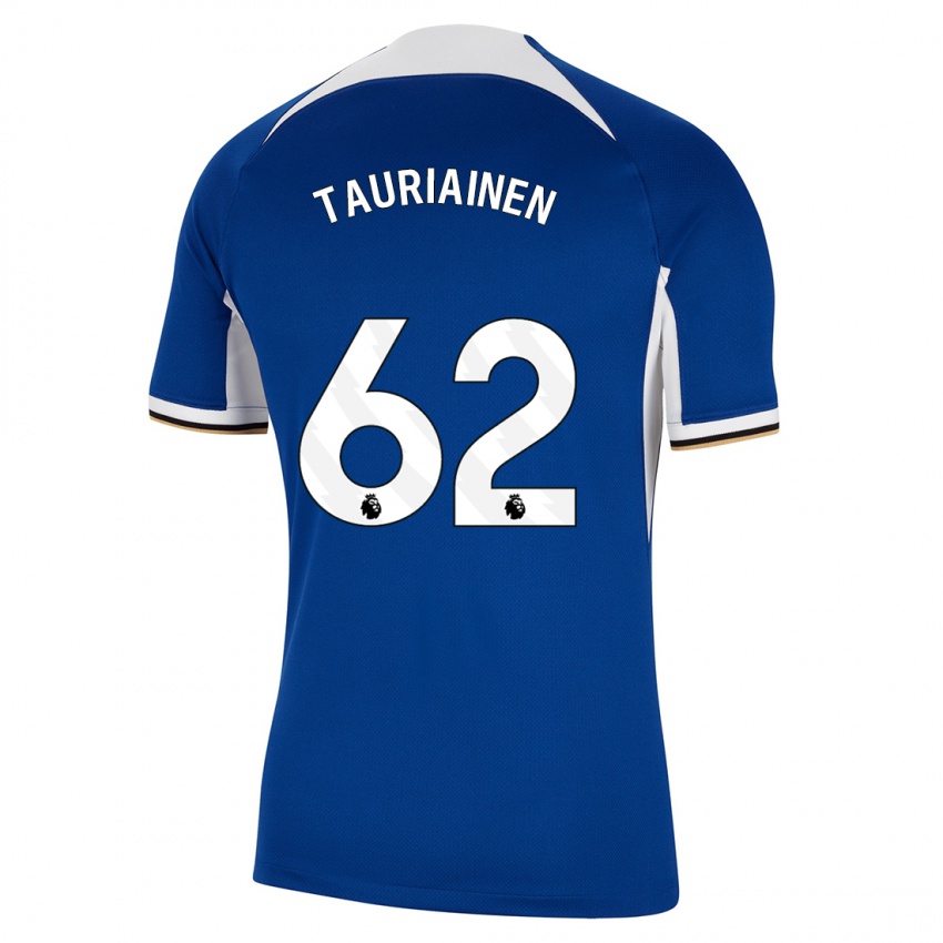 Mujer Camiseta Jimi Tauriainen #62 Azul 1ª Equipación 2023/24 La Camisa México