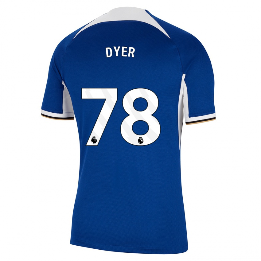 Mujer Camiseta Kiano Dyer #78 Azul 1ª Equipación 2023/24 La Camisa México