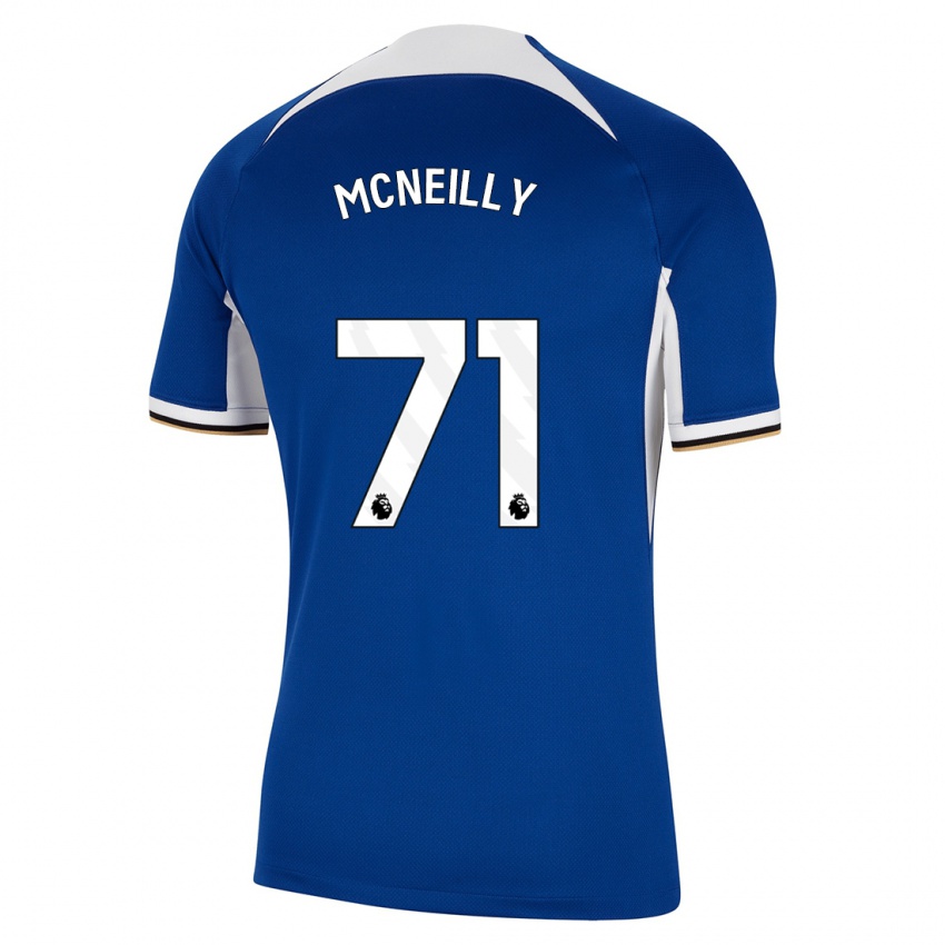 Mujer Camiseta Donnell Mcneilly #71 Azul 1ª Equipación 2023/24 La Camisa México