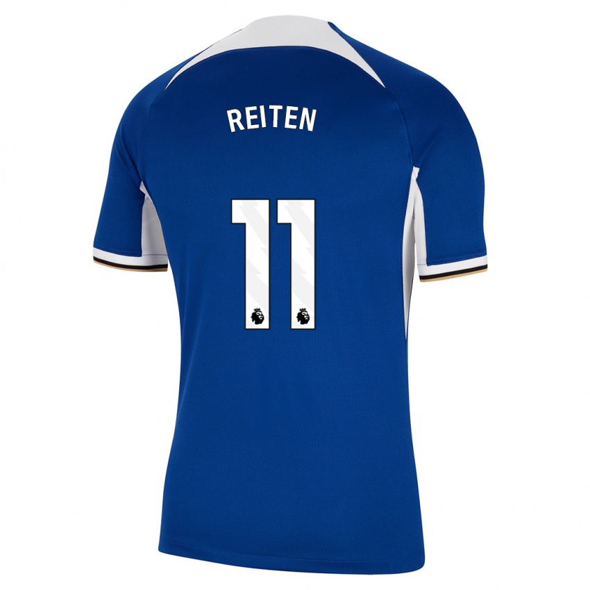 Mujer Camiseta Guro Reiten #11 Azul 1ª Equipación 2023/24 La Camisa México