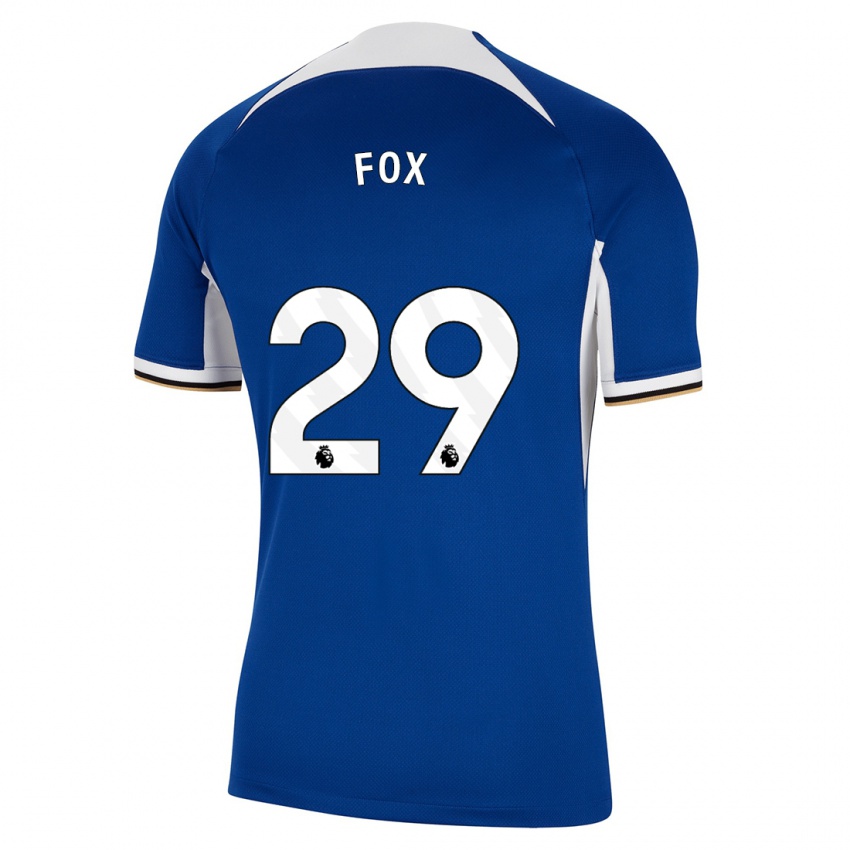 Mujer Camiseta Jorja Fox #29 Azul 1ª Equipación 2023/24 La Camisa México