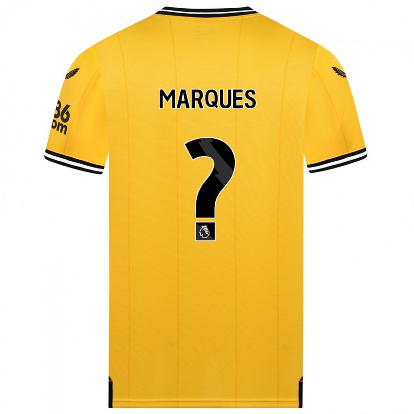 Mujer Camiseta Christian Marques #0 Amarillo 1ª Equipación 2023/24 La Camisa México