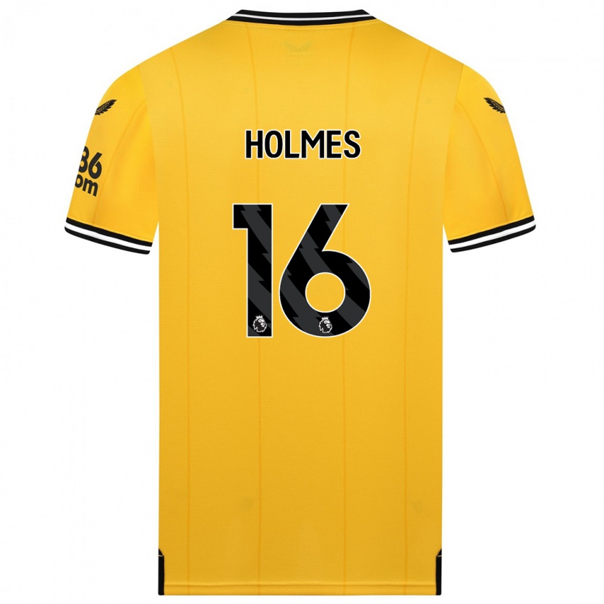 Mujer Camiseta Summer Holmes #16 Amarillo 1ª Equipación 2023/24 La Camisa México