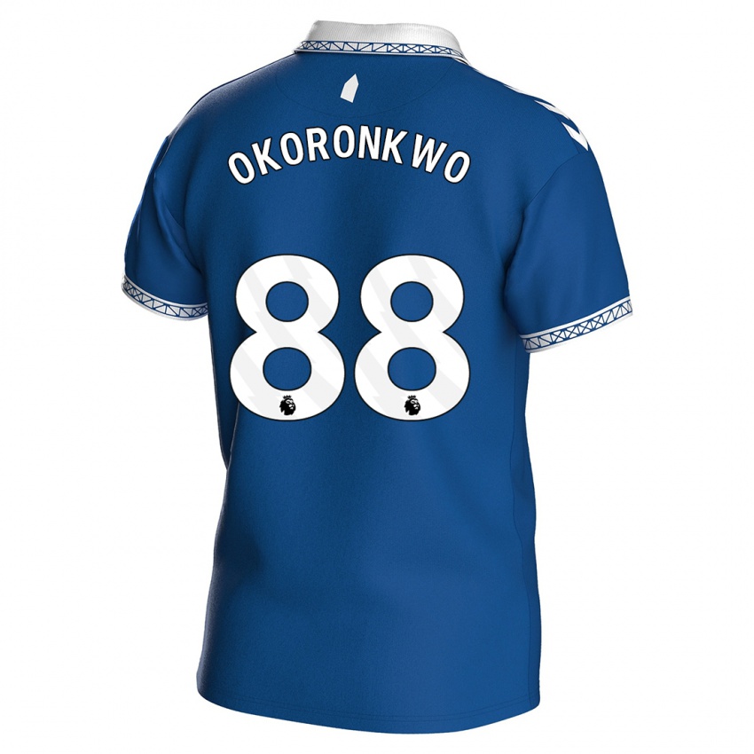 Mujer Camiseta Francis Okoronkwo #88 Azul Real 1ª Equipación 2023/24 La Camisa México