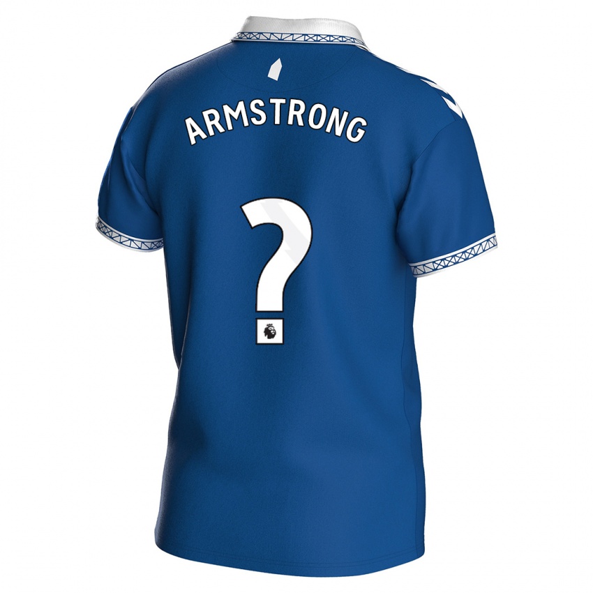 Mujer Camiseta Harrison Armstrong #0 Azul Real 1ª Equipación 2023/24 La Camisa México