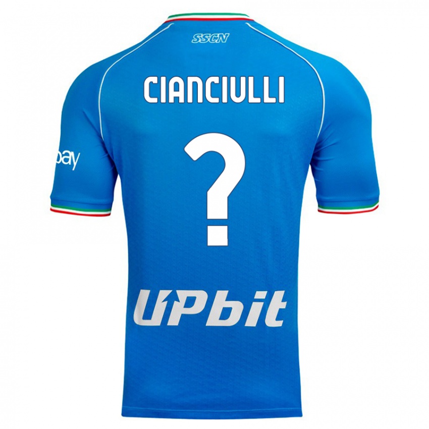 Mujer Camiseta Antonio Cianciulli #0 Cielo Azul 1ª Equipación 2023/24 La Camisa México