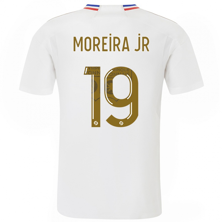 Mujer Camiseta Diego Moreira #0 Blanco 1ª Equipación 2023/24 La Camisa México