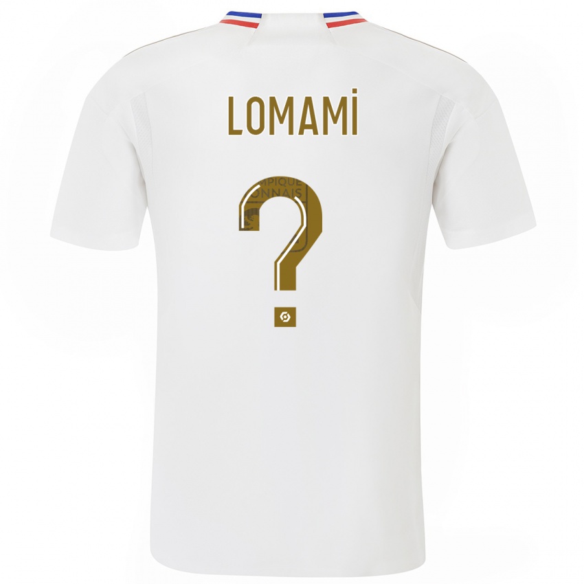 Mujer Camiseta Irvyn Lomami #0 Blanco 1ª Equipación 2023/24 La Camisa México