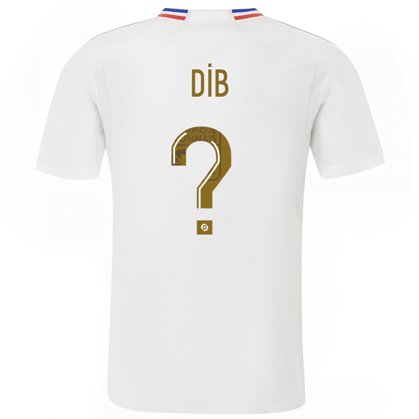 Mujer Camiseta Djibrail Dib #0 Blanco 1ª Equipación 2023/24 La Camisa México