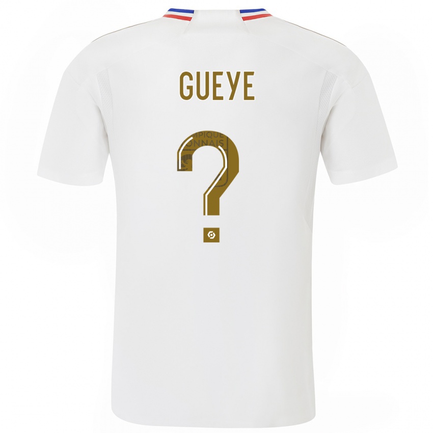 Mujer Camiseta Thiema Gueye #0 Blanco 1ª Equipación 2023/24 La Camisa México