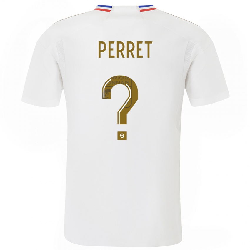 Mujer Camiseta Romain Perret #0 Blanco 1ª Equipación 2023/24 La Camisa México