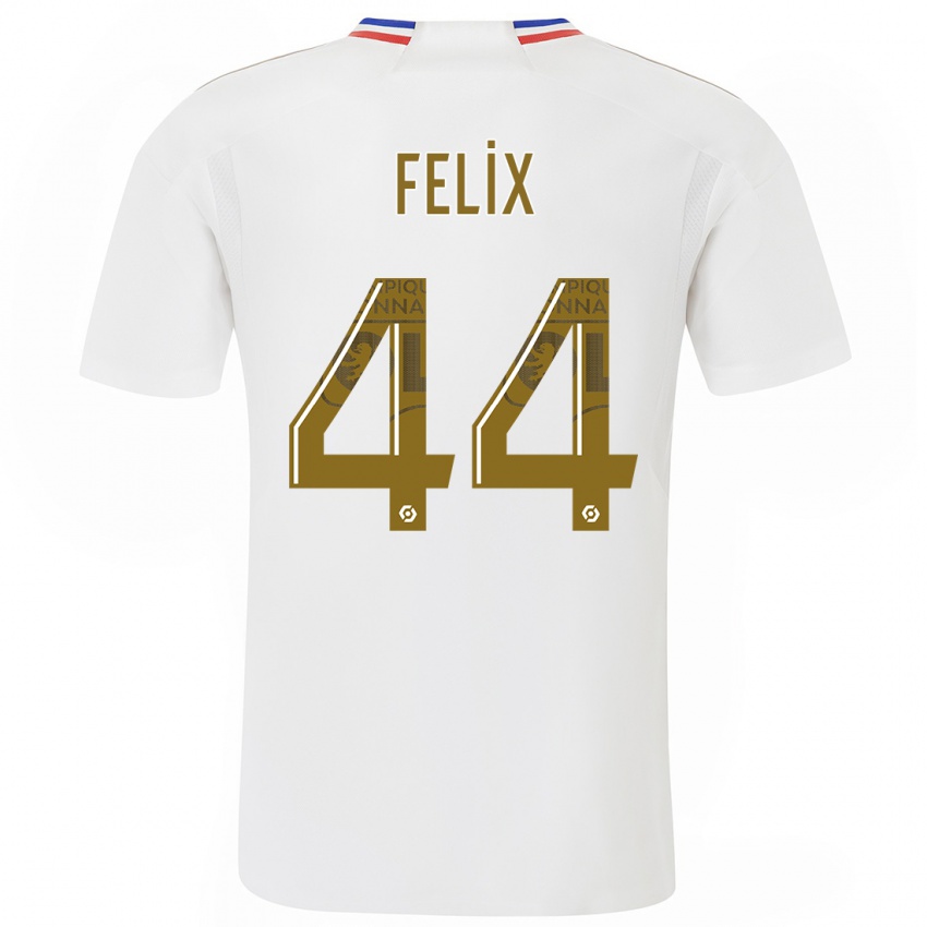 Mujer Camiseta Marley Felix #44 Blanco 1ª Equipación 2023/24 La Camisa México