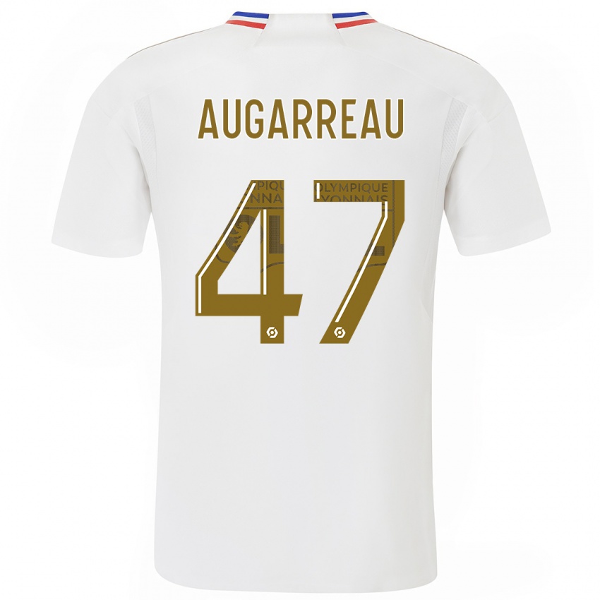 Mujer Camiseta Sofiane Augarreau #47 Blanco 1ª Equipación 2023/24 La Camisa México