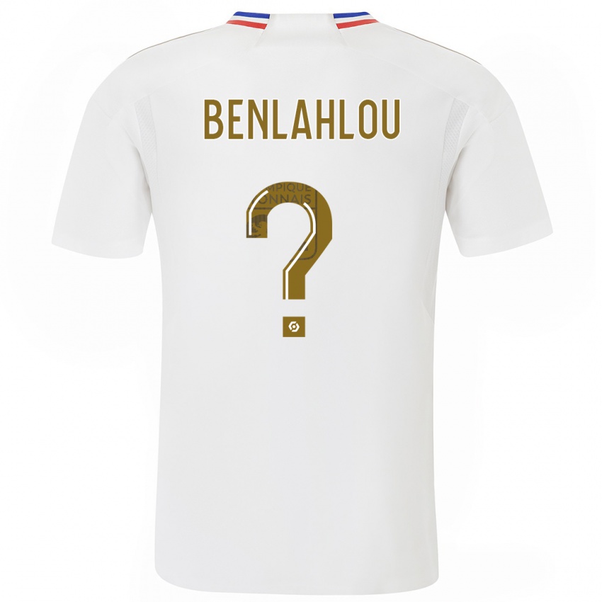 Mujer Camiseta Daryll Benlahlou #0 Blanco 1ª Equipación 2023/24 La Camisa México