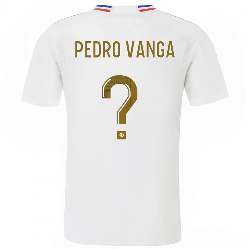 Mujer Camiseta Emerson Pedro Vanga #0 Blanco 1ª Equipación 2023/24 La Camisa México