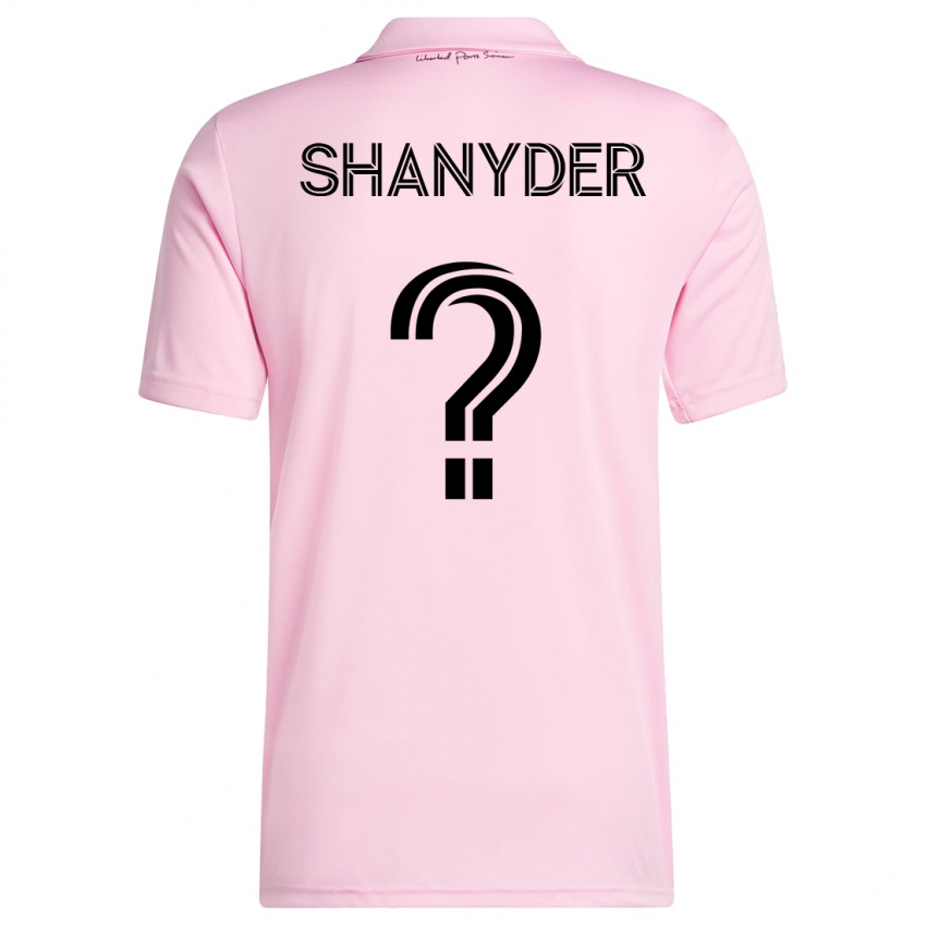 Mujer Camiseta Shanyder Borgelin #0 Rosa 1ª Equipación 2023/24 La Camisa México