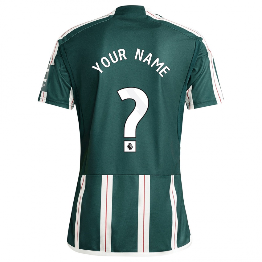 Mujer Camiseta Su Nombre #0 Verde Oscuro 2ª Equipación 2023/24 La Camisa México