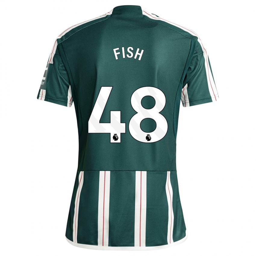 Mujer Camiseta Will Fish #48 Verde Oscuro 2ª Equipación 2023/24 La Camisa México