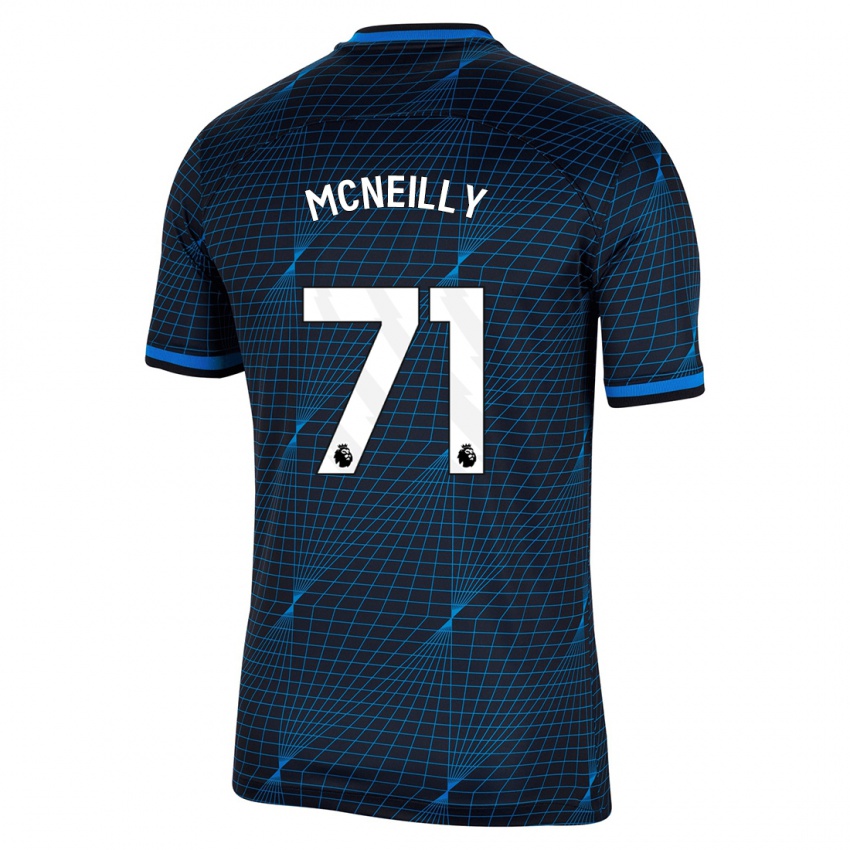 Mujer Camiseta Donnell Mcneilly #71 Azul Oscuro 2ª Equipación 2023/24 La Camisa México