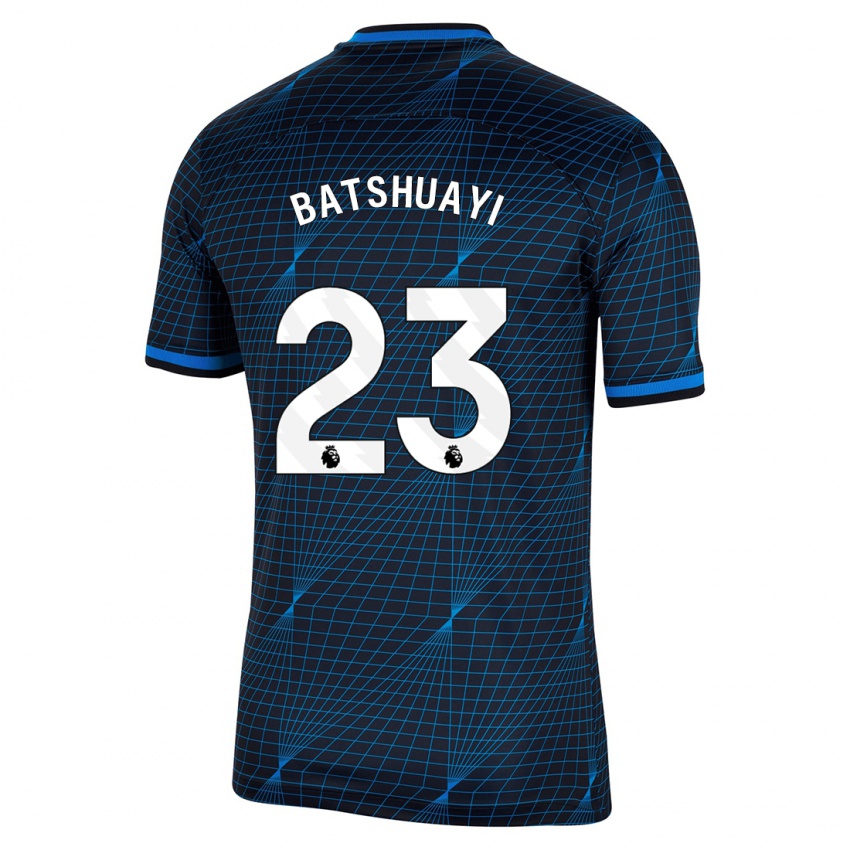 Mujer Camiseta Michy Batshuayi #23 Azul Oscuro 2ª Equipación 2023/24 La Camisa México