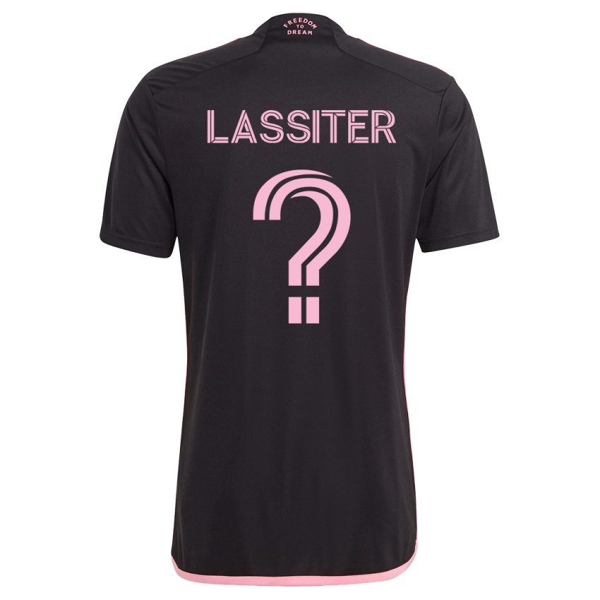 Mujer Camiseta Ariel Lassiter #0 Negro 2ª Equipación 2023/24 La Camisa México