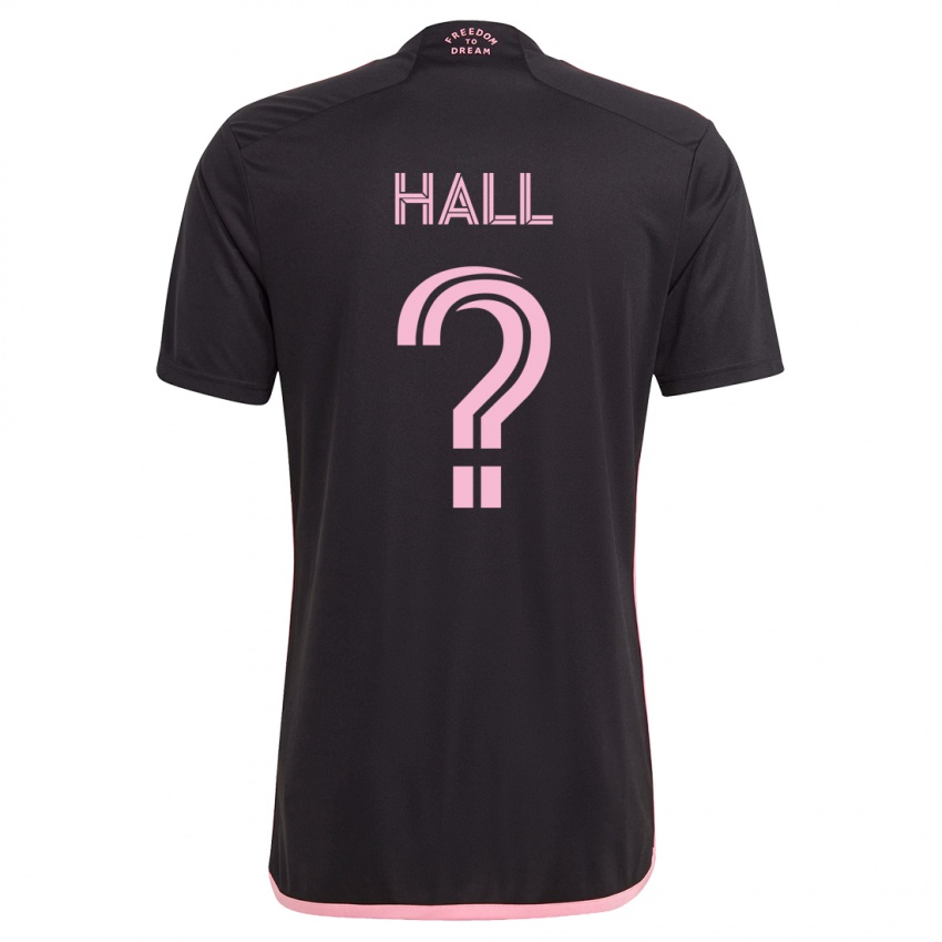 Mujer Camiseta Tyler Hall #0 Negro 2ª Equipación 2023/24 La Camisa México