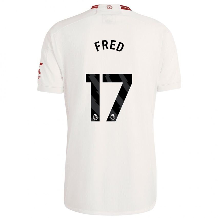 Mujer Camiseta Fred #17 Blanco Equipación Tercera 2023/24 La Camisa México