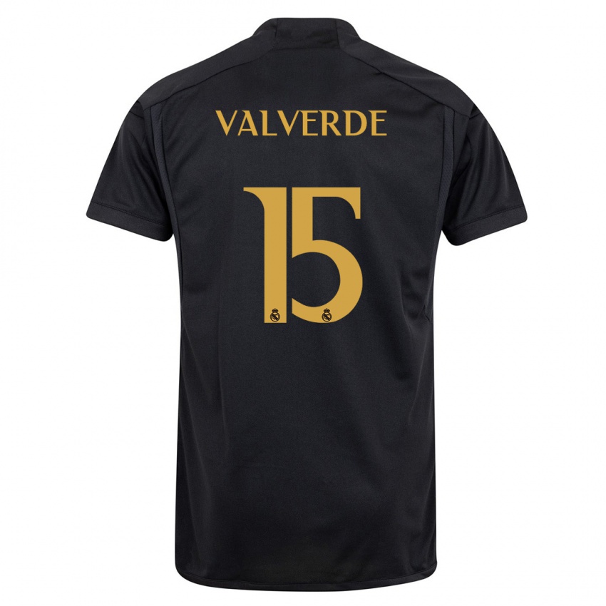 Camiseta Real Madrid - Negro - Camiseta Fútbol Mujer