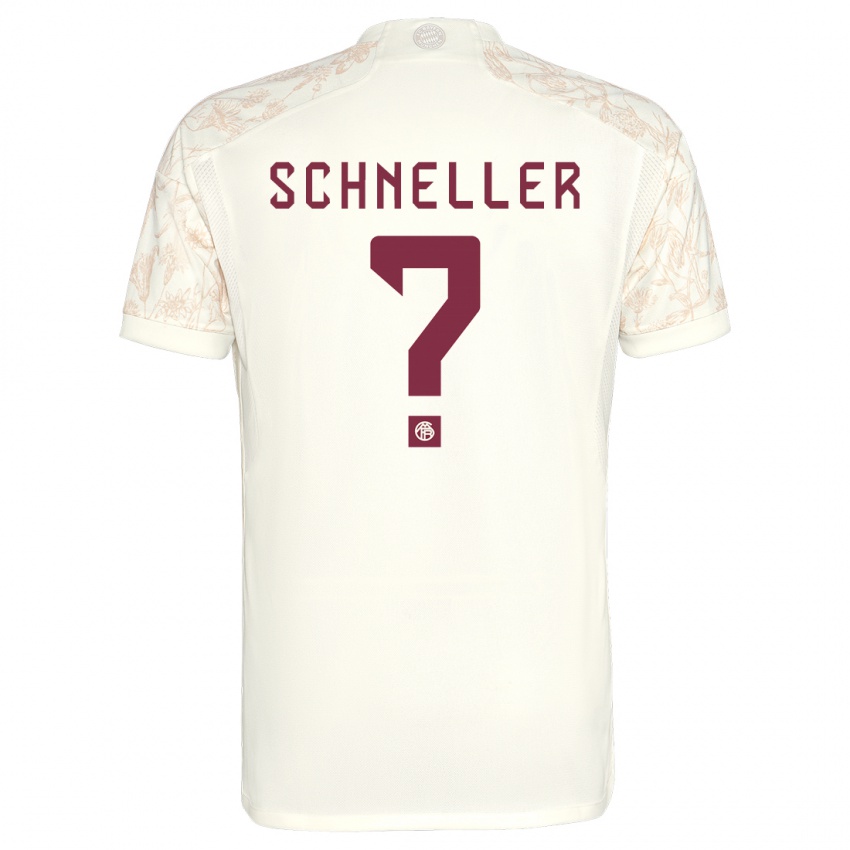 Mujer Camiseta Lukas Schneller #0 Blanquecino Equipación Tercera 2023/24 La Camisa México