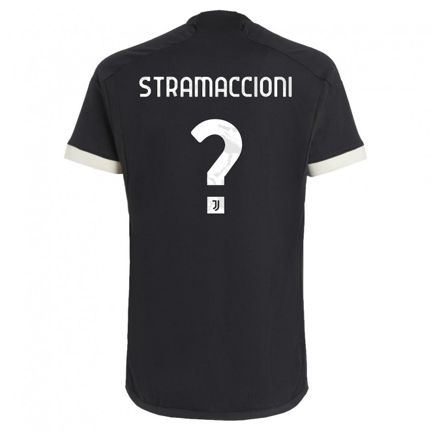 Mujer Camiseta Diego Stramaccioni #0 Negro Equipación Tercera 2023/24 La Camisa México