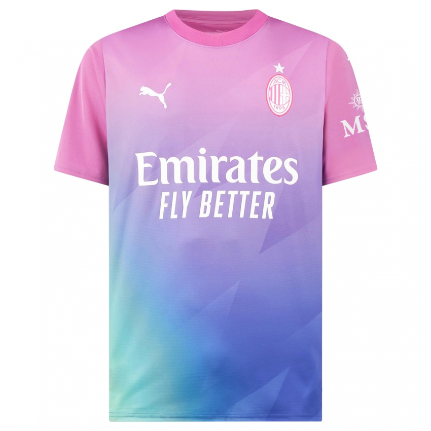 Mujer Camiseta Linda Tucceri Cimini #27 Rosado Morado Equipación Tercera 2023/24 La Camisa México