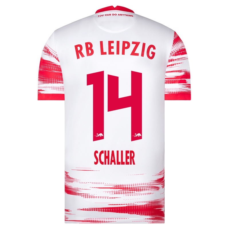 Hombre Camiseta Sara Schaller #14 Rojo Blanco 1ª Equipación 2021/22 Camisa México