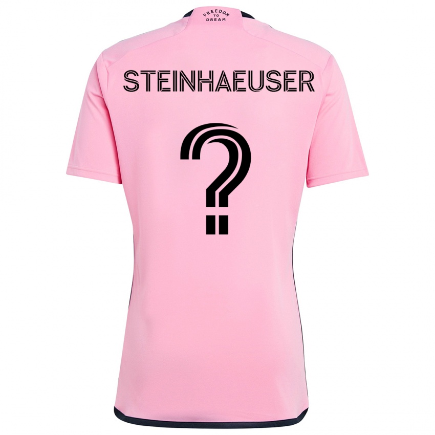 Niño Camiseta Marcus Steinhaeuser #0 Rosa 1ª Equipación 2024/25 La Camisa México