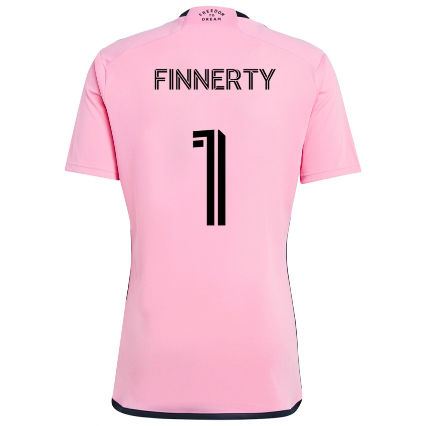 Niño Camiseta Owen Finnerty #1 Rosa 1ª Equipación 2024/25 La Camisa México