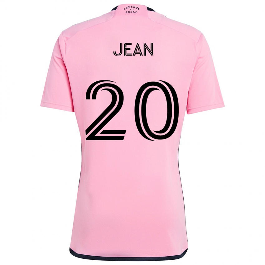 Niño Camiseta Corentin Jean #20 Rosa 1ª Equipación 2024/25 La Camisa México