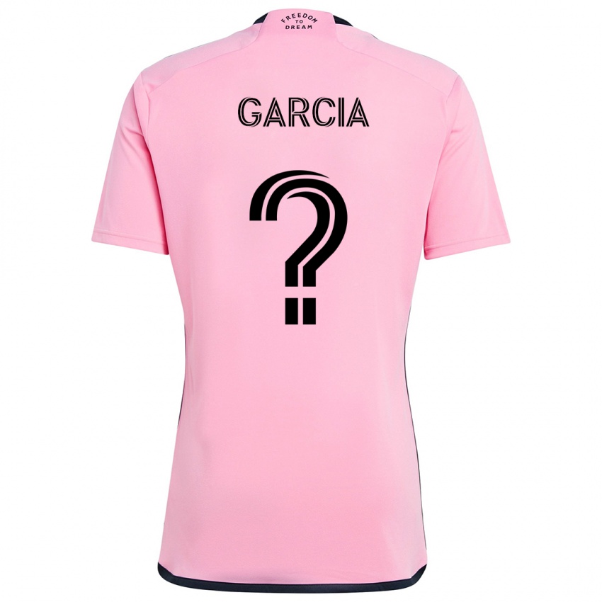 Niño Camiseta Lesther Garcia #0 Rosa 1ª Equipación 2024/25 La Camisa México