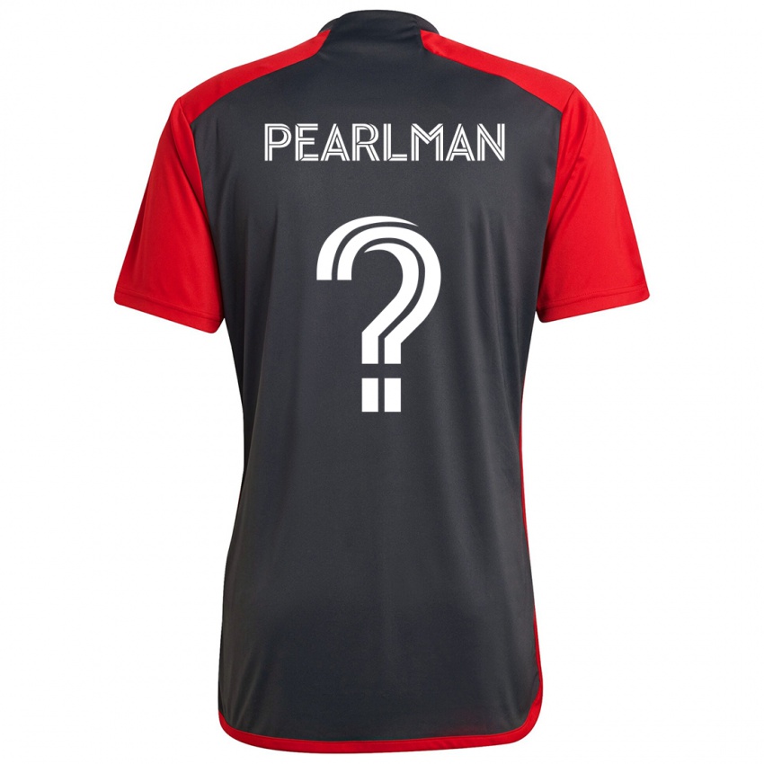 Niño Camiseta Adam Pearlman #0 Rojo Grayn 1ª Equipación 2024/25 La Camisa México