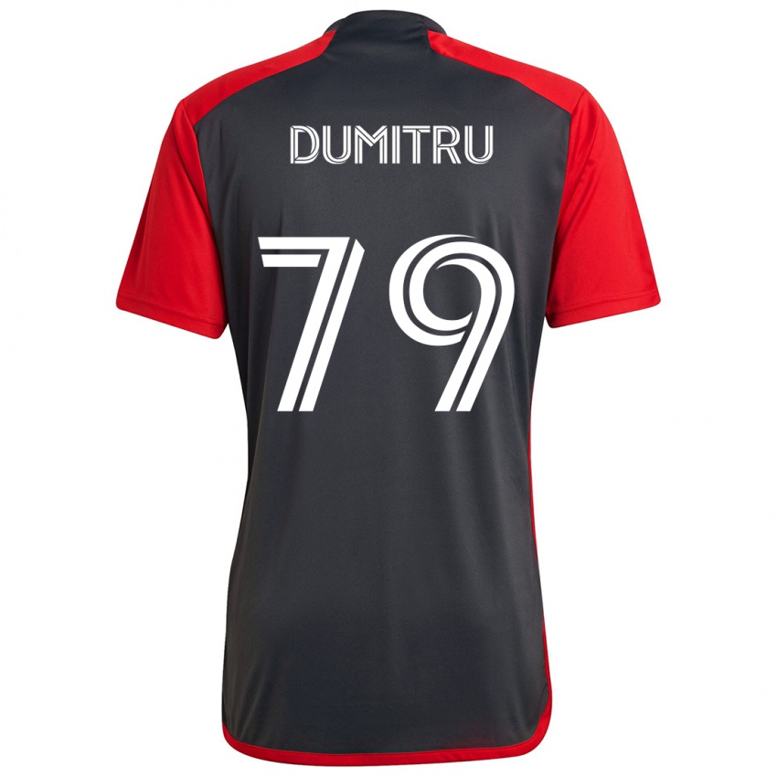 Niño Camiseta Andrei Dumitru #79 Rojo Grayn 1ª Equipación 2024/25 La Camisa México