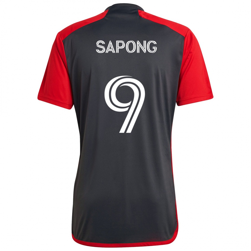 Niño Camiseta C.j. Sapong #9 Rojo Grayn 1ª Equipación 2024/25 La Camisa México