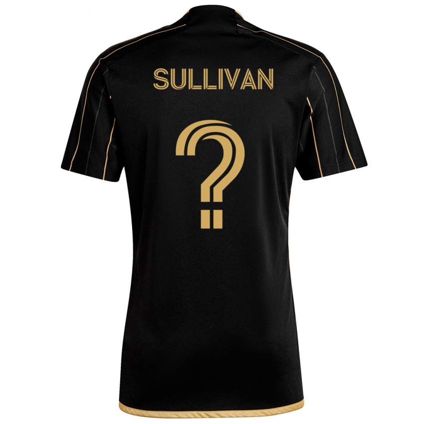 Niño Camiseta Sullivan #0 Oro Negro 1ª Equipación 2024/25 La Camisa México