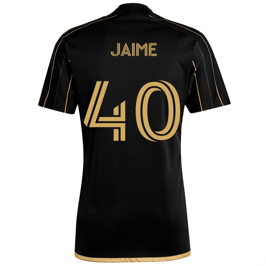 Niño Camiseta Christopher Jaime #40 Oro Negro 1ª Equipación 2024/25 La Camisa México