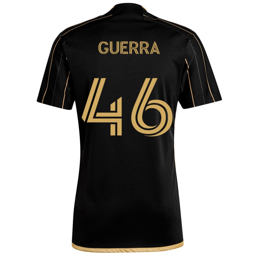 Niño Camiseta Decarlo Guerra #46 Oro Negro 1ª Equipación 2024/25 La Camisa México