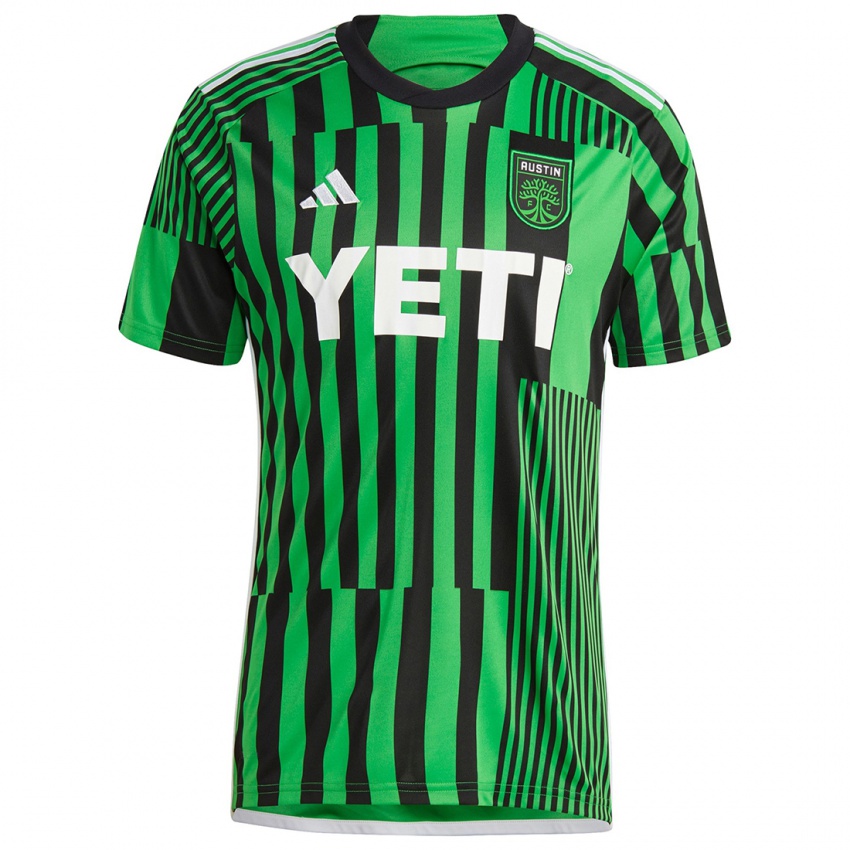 Niño Camiseta Joah Reyna #37 Verde Negro 1ª Equipación 2024/25 La Camisa México