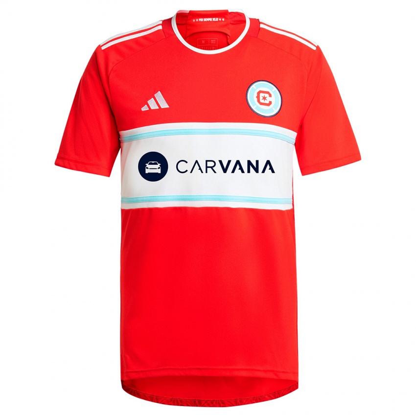 Niño Camiseta Tom Barlow #12 Rojo Blanco 1ª Equipación 2024/25 La Camisa México